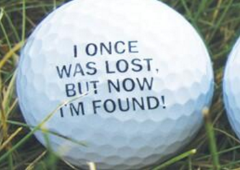 todd murner golf ball - once was lost